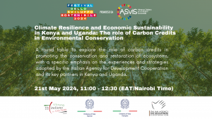 Festival Sviluppo Sostenibile 2024- Seminario online- IIC Nairobi