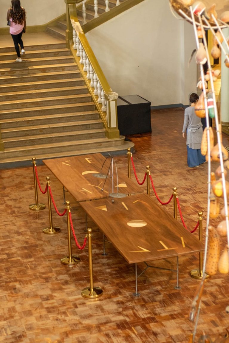 Arco, Ponte, Bilancia, Arcobaleno di Pace e Lavoro - Tommaso Cascella - IIC Nairobi