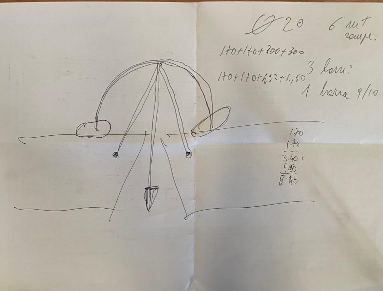 Arco, Ponte, Bilancia, Arcobaleno di Pace e Lavoro - Tommaso Cascella - IIC Nairobi